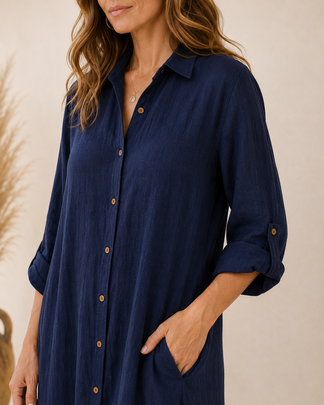 The Caelo Shirt Dress