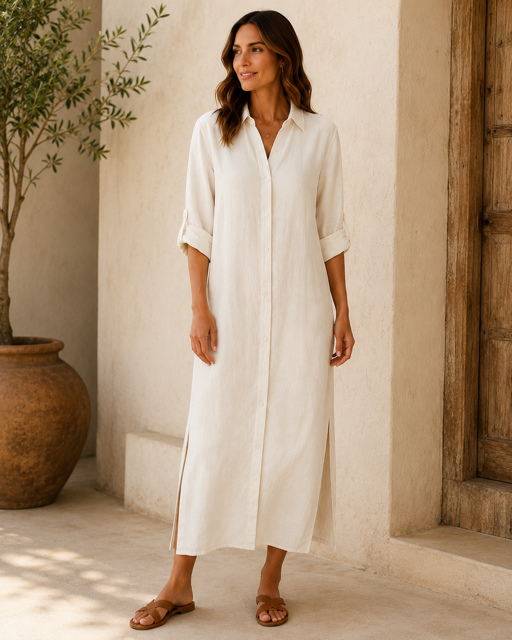 The Caelo Shirt Dress