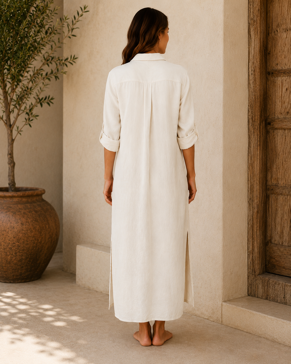 The Caelo Shirt Dress